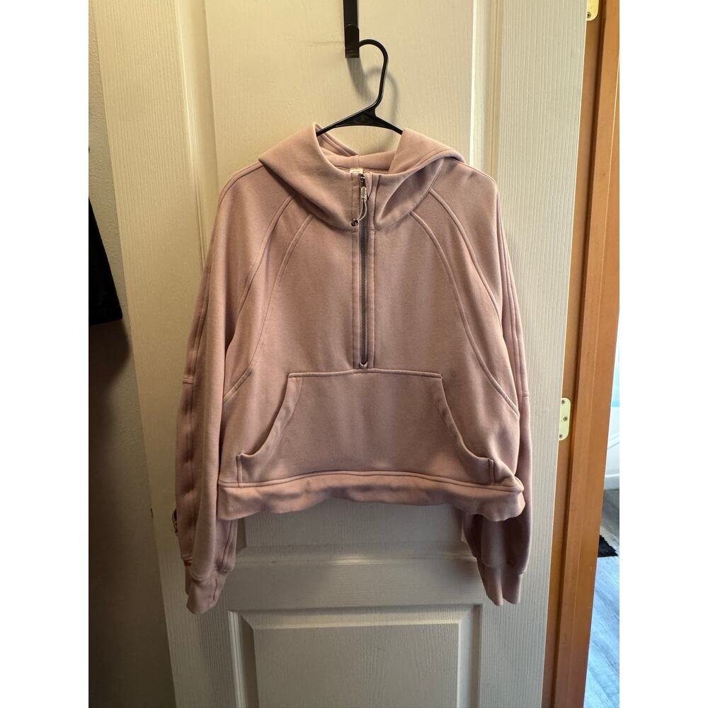 Lululemon Blush Pink Waist Length Scuba Size XL/XXL